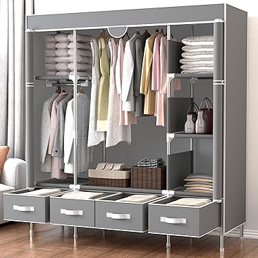 【引取限定】クローゼット・ワードローブ・ハンガーラック ワードローブ 収納付き Amazon.co.jp 人気ギフトランキング: ワードローブ で、ギフトの